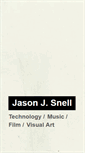 Mobile Screenshot of jasonjsnell.com